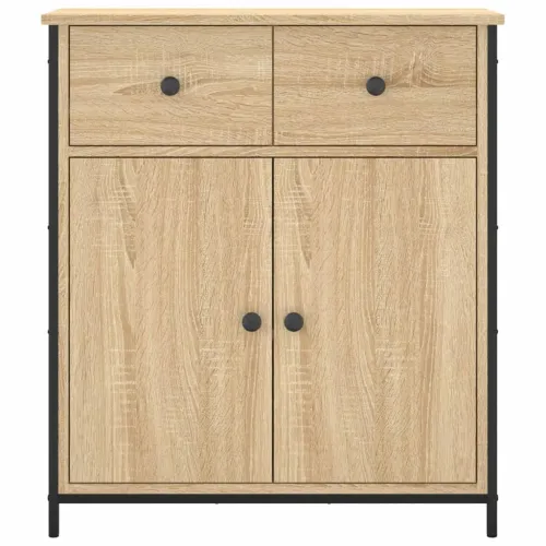 Komoda boja hrasta sonome 70 x 30 x 80 cm od konstruiranog drva - Sonoma hrast Cijena