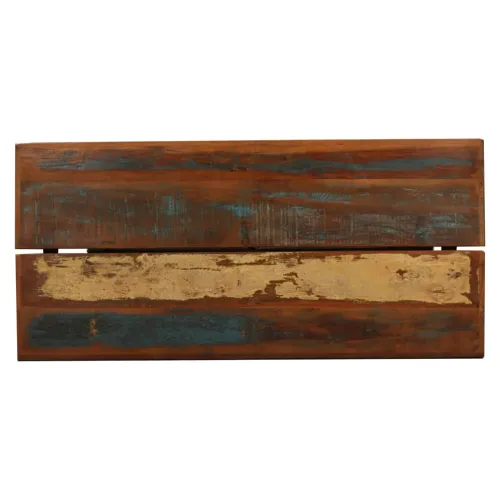 Barski stol od masivnog obnovljenog drva 150x70x107 cm - Smeđa 150 x 70 x 107 cm Cijena