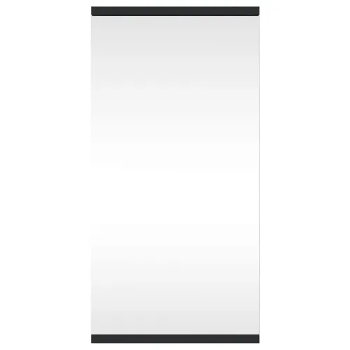 Kutni kupaonski ormarić s ogledalom crni 30 x 24 x 60 cm - Crna Cijena