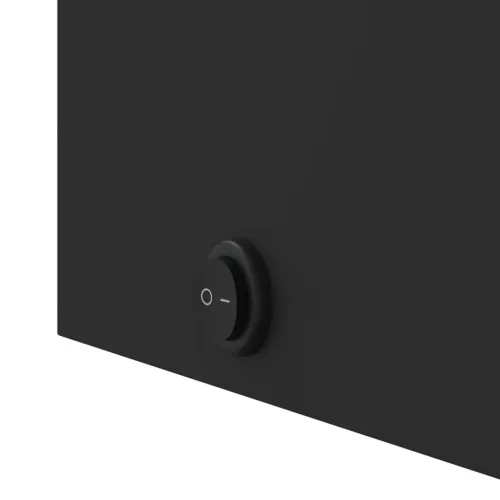 Kupaonski ormarić s ogledalom i LED svjetlom crni 60x13x52 cm - Crna 60 x 13 x 52 cm Cijena