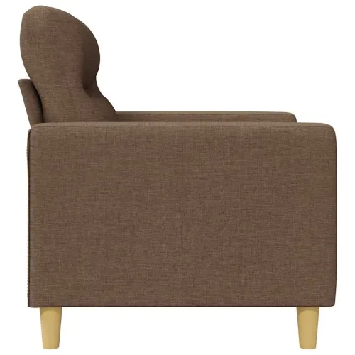 Dvosjed od tkanine smeđi 120 cm - Smeđa 1 120 cm Cijena