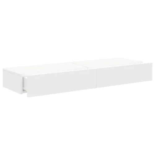 TV ormarić s LED svjetlima 2 kom bijeli 60 x 35 x 15,5 cm - Bijela 2 60 cm Cijena