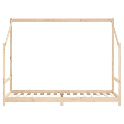 Okvir za dječji krevet 2x(90x200) cm od masivne borovine - Prirodna 2 x (90 x 200) cm Cijena