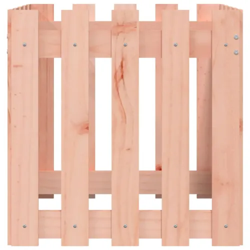 Vrtna sadilica s izgledom ograde 50x50x50 cm masivna duglazije - Prirodni douglas 50 x 50 x 50 cm Cijena