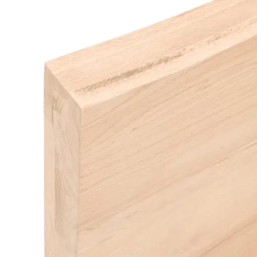 Stolna ploča 100x60x2 cm od netretirane masivne hrastovine - Prirodna 100 x 60 x 2 cm Cijena
