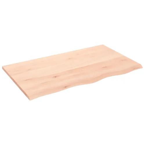 Stolna ploča 100x60x2 cm od netretirane masivne hrastovine - Prirodna 100 x 60 x 2 cm Cijena