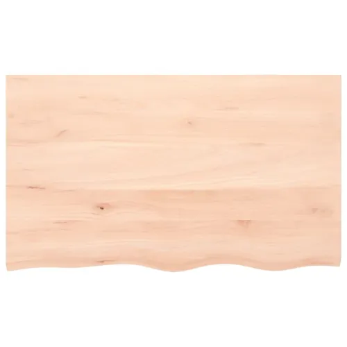 Stolna ploča 100x60x2 cm od netretirane masivne hrastovine - Prirodna 100 x 60 x 2 cm Cijena