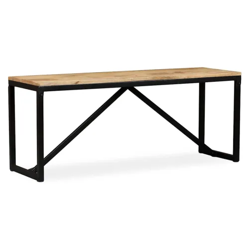 Klupa od masivnog drva manga 110x35x45 cm - Smeđa 110 x 35 x 45 cm Cijena
