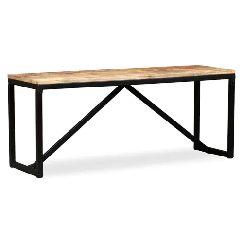 Klupa od masivnog drva manga 110x35x45 cm - Smeđa 110 x 35 x 45 cm Cijena