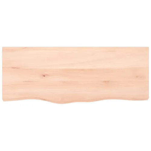 Stolna ploča 100x40x(2-4) cm od netretirane masivne hrastovine - Prirodna 100 x 40 x 4 cm Cijena