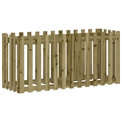 Povišena gredica - Vrtna gredica 150x50x70 cm impregnirana borovina - Prirodno impregnirano 150 x 50 x 70 cm Cijena