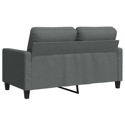 Dvosjed od tkanine tamnosivi 120 cm - Tamno siva 120 cm Cijena