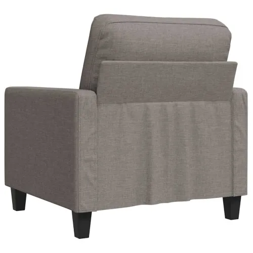 Fotelja smeđesiva 60 cm od tkanine - Sivo-smeđa 60 cm Cijena
