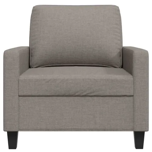 Fotelja smeđesiva 60 cm od tkanine - Sivo-smeđa 60 cm Cijena