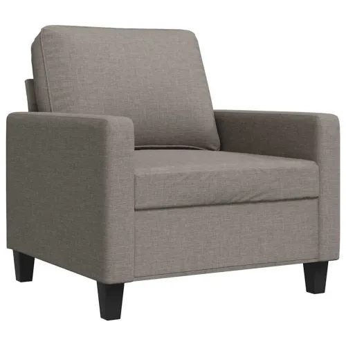 Fotelja smeđesiva 60 cm od tkanine - Sivo-smeđa 60 cm Cijena