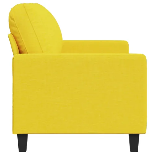 Dvosjed od tkanine svjetložuti 140 cm - Svjetložuta 140 cm Cijena