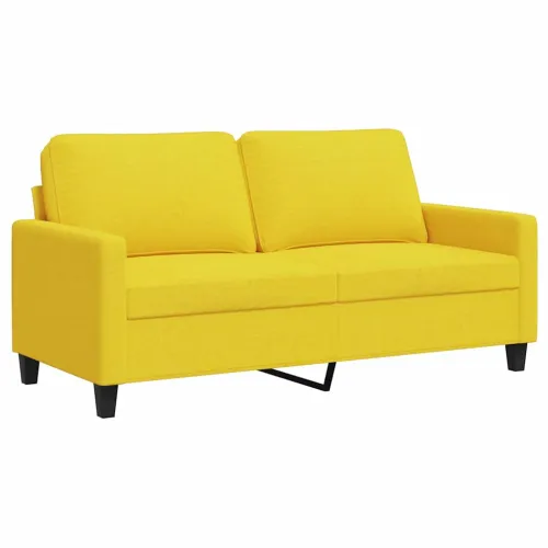 Dvosjed od tkanine svjetložuti 140 cm - Svjetložuta 140 cm Cijena