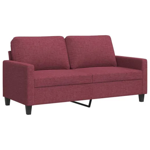Dvosjed od tkanine crvena boja vina 140 cm - Boja crnog vina 140 cm Cijena