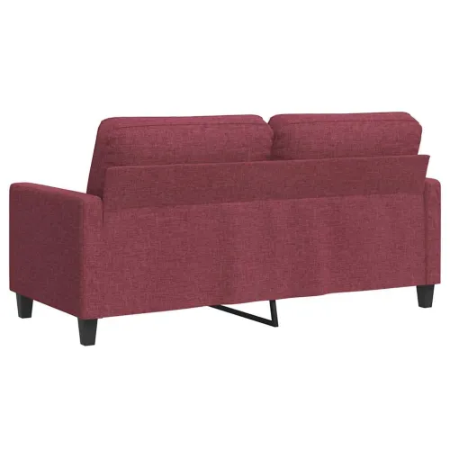 Dvosjed od tkanine crvena boja vina 140 cm - Boja crnog vina 140 cm Cijena