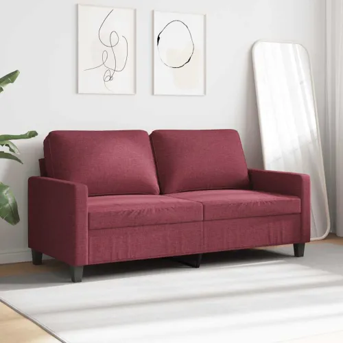 Dvosjed od tkanine crvena boja vina 140 cm - Boja crnog vina 140 cm Cijena