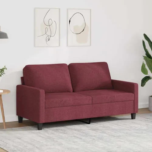 Dvosjed od tkanine crvena boja vina 140 cm - Boja crnog vina 140 cm Cijena