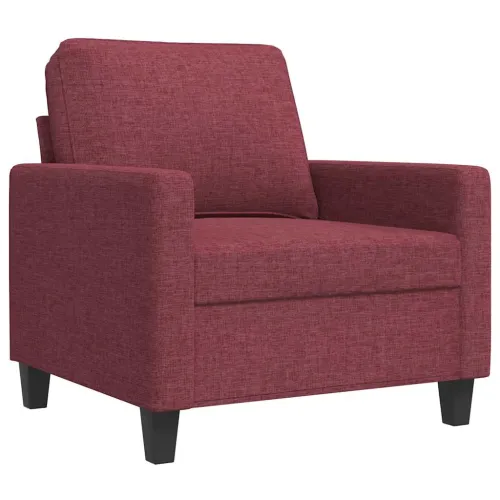 Fotelja crvena boja vina 60 cm od tkanine - Boja crnog vina 60 cm Cijena