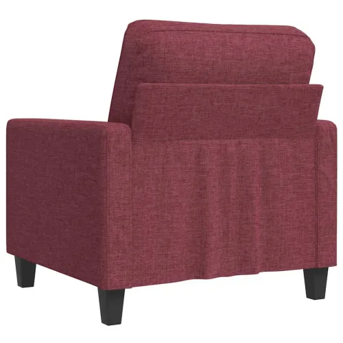 Fotelja crvena boja vina 60 cm od tkanine - Boja crnog vina 60 cm Cijena