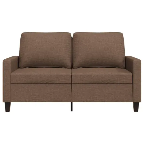 Dvosjed od tkanine smeđi 120 cm - Smeđa 120 cm Cijena