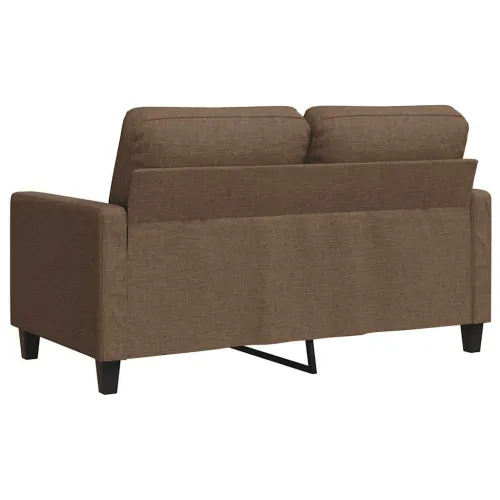 Dvosjed od tkanine smeđi 120 cm - Smeđa 120 cm Cijena