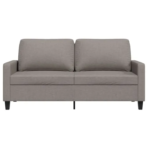 Dvosjed od tkanine smeđesivi 140 cm - Sivo-smeđa 140 cm Cijena