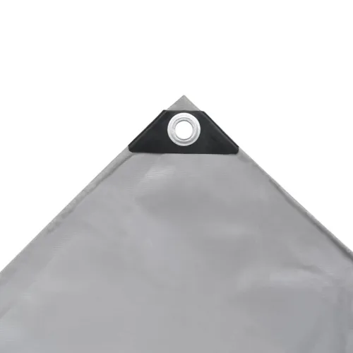 Cerada Siva 4 x 5 m Platno s PVC premazom - Siva 4 x 5 m with eyelets Cijena