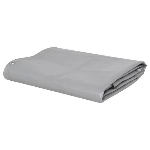 Cerada 650 g/m² 4 x 5 m siva - Siva 4 x 5 m 1 s ušicama Cijena
