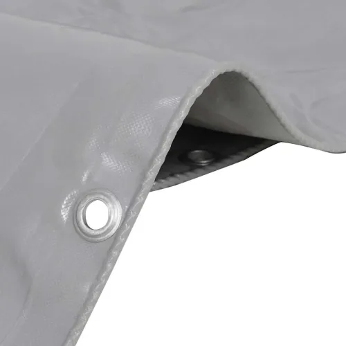 Cerada 650 g/m² 4 x 5 m siva - Siva 4 x 5 m 1 s ušicama Cijena