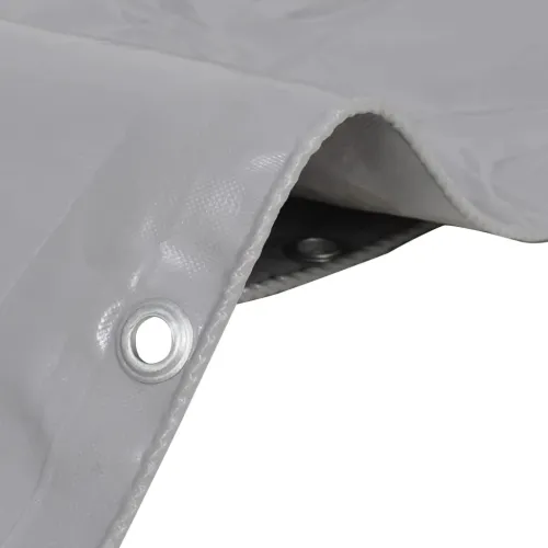 Cerada 650 g/m² 4 x 6 m siva - Siva 4 x 6 m 1 s ušicama Cijena