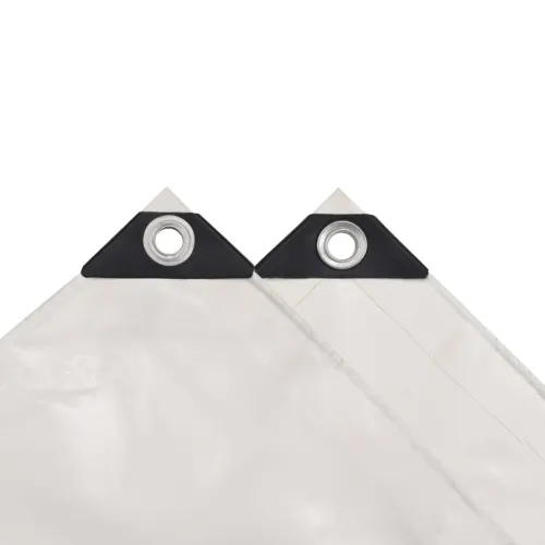 Cerada 650 g/m² 4x5 m bijela - Bijela 4 x 5 m with eyelets Cijena