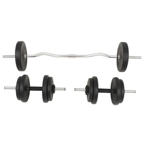 Set Šipki i Utega 30 kg - 30 kg Valovita šipka 1 Valovita šipka Cijena