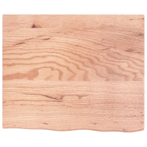 Stolna ploča svjetlosmeđa 60x50x2 cm tretirana hrastovina - Svjetlosmeđa 60 x 50 x 2 cm Cijena