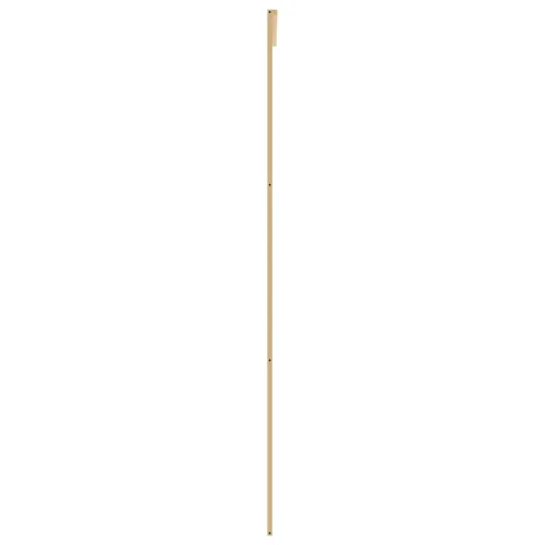 Klizna vrata zlatna 90 x 205 cm prozirno staklo ESG i aluminij - Zlatno 90 x 205 cm Rešetke 6 x 4 Cijena