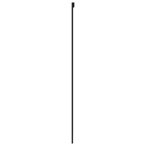 Klizna vrata crna 90 x 205 cm od kaljenog stakla i aluminija - Crna, prozirna i mat 90 x 205 cm Rešetke 3 x 2 Cijena