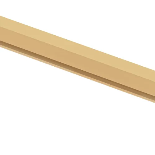 Sobna vrata tanka zlatna 83x201,5 cm kaljeno staklo i aluminij - Zlatna i prozirna 83 x 201.5 cm 3 vodoravne šipke Cijena