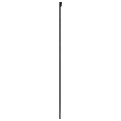 Klizna vrata crna 102,5x205 cm od kaljenog stakla i aluminija - Crna i mat 102.5 x 205 cm Rešetke 3 x 2 Cijena