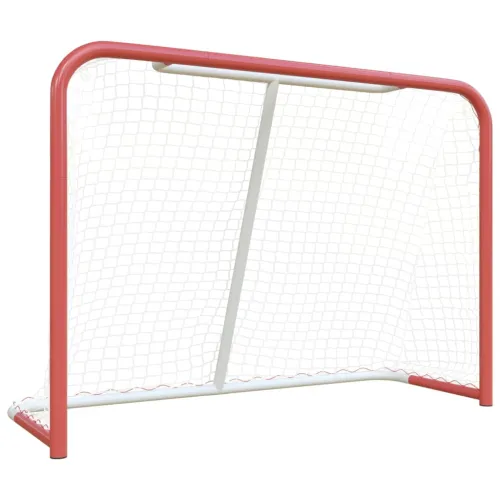 Hokejaški gol crveno-bijeli 153 x 60 x 118 cm čelik i poliester - 153 x 60 x 118 cm Cijena