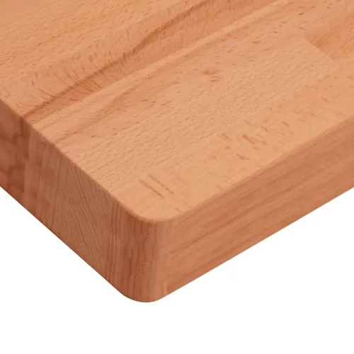 Stolna ploča 40x40x4 cm četvrtasta od masivne bukovine - Smeđa 40 x 40 x 4 cm 1 Smeđa Cijena