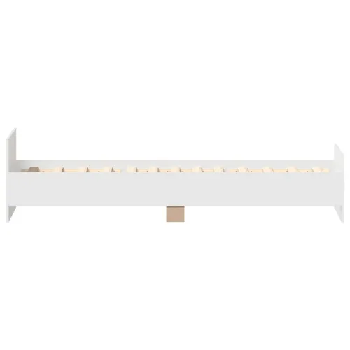 Okvir za krevet bijeli 90x190 cm konstruirano drvo - Bijela 90 x 190 cm Cijena