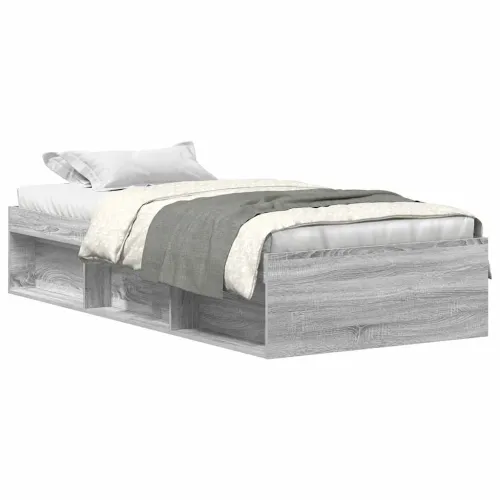 Okvir kreveta boja hrasta sonome 90 x 190 cm - Sivi hrast sonoma 90 x 190 cm Cijena