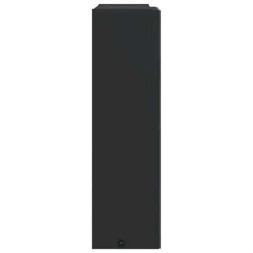Kupaonski ormarić s ogledalom i LED svjetlom crni 45x13x52 cm - Crna 45 x 13 x 52 cm Cijena