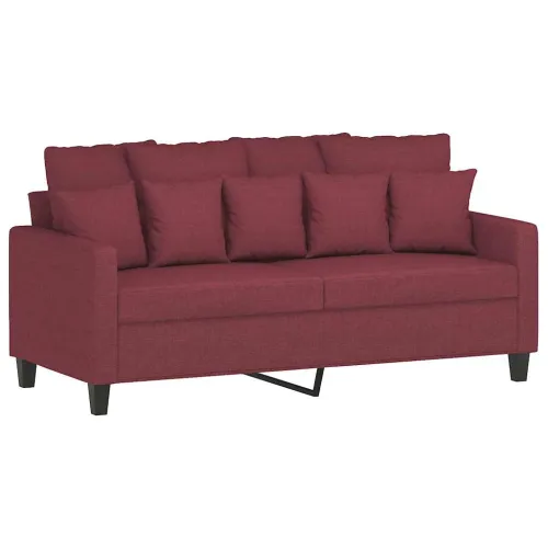 Dvosjed od tkanine crvena boja vina 140 cm - Boja crnog vina 140 cm Cijena