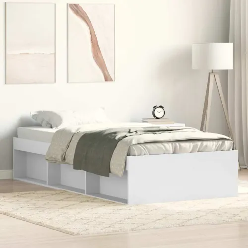 Okvir za krevet bijeli 100x200 cm - Bijela 100 x 200 cm Cijena