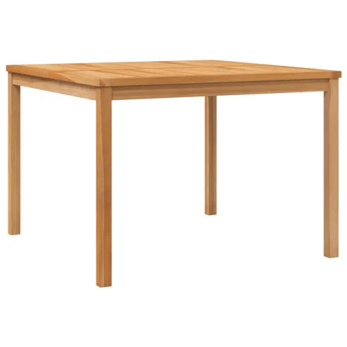 Vrtna garnitura - 3-dijelni vrtni blagovaonski set od masivne tikovine - Dužina stola 110 cm 2 Cijena