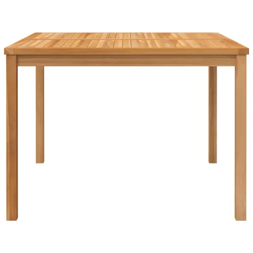 Vrtna garnitura - 3-dijelni vrtni blagovaonski set od masivne tikovine - Dužina stola 110 cm 2 Cijena